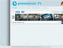 Tablet Screenshot of pneumatron-tv.com